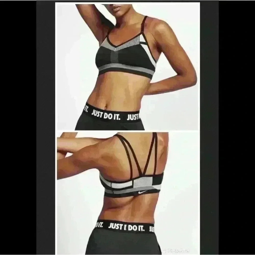 Nike Flyinit Indy Tech Pack Sports Bra sz small